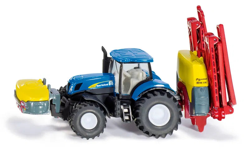 New Holland mit Kverneland Pflanzenschutzspritze