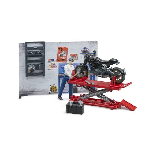 Bruder 62101 bworld Motorradwerkstatt