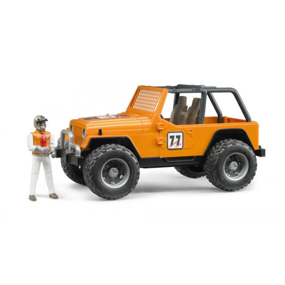 Jeep Cross Country Racer orange mit Rennfahrer