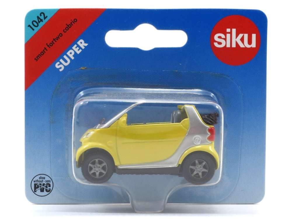 smart fortwo cabrio - gelb