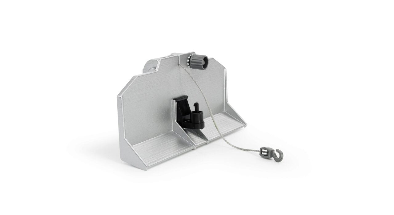 Rückeschild mit Seilwinde