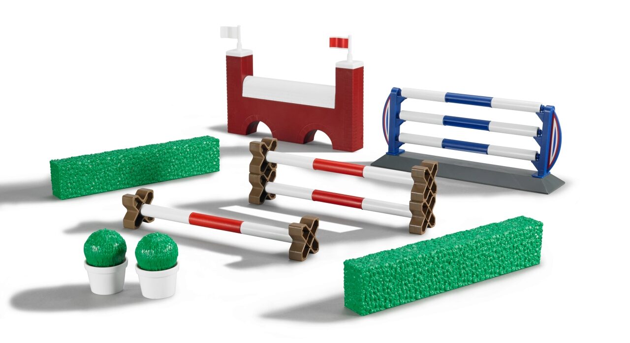 BRUDER 62532 Zubehör: Pferde-Springhindernisse