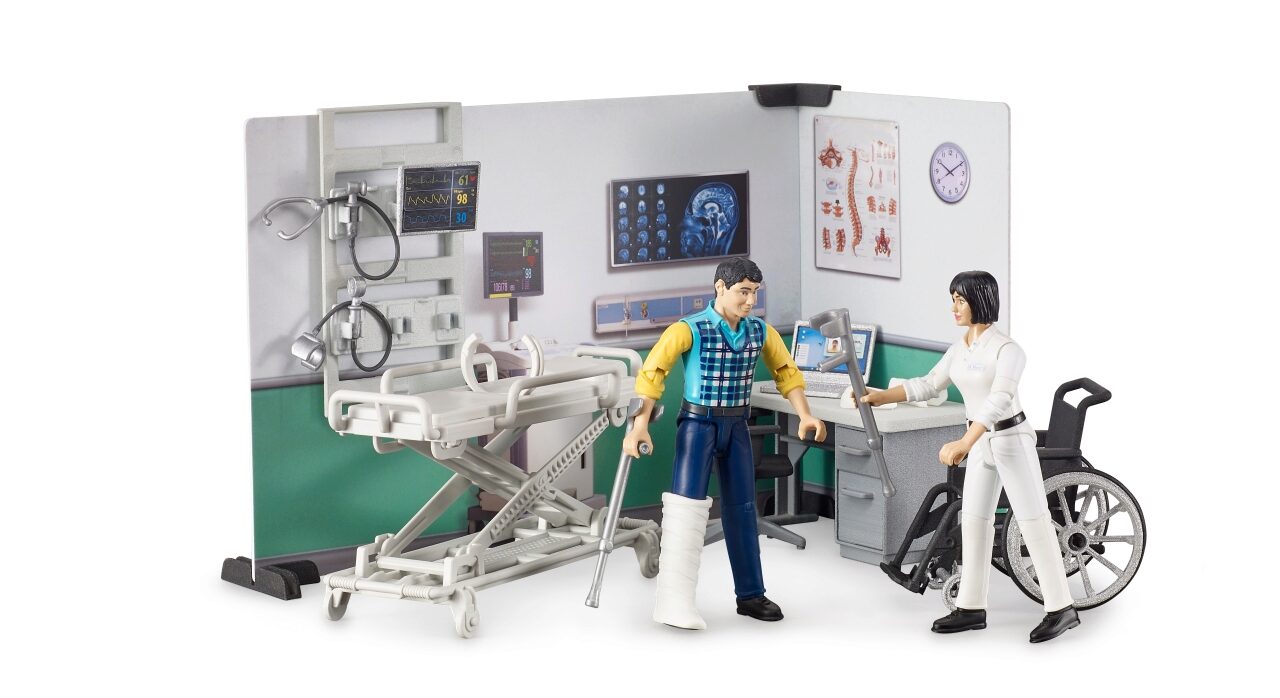 BRUDER 62711 bworld Krankenstation