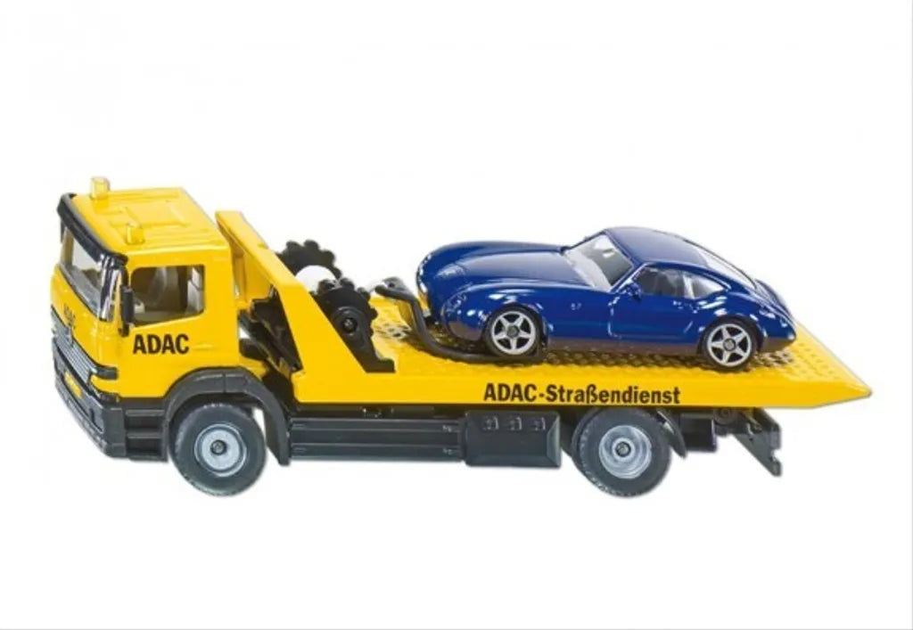 Abschleppwagen Spielzeugauto gelb