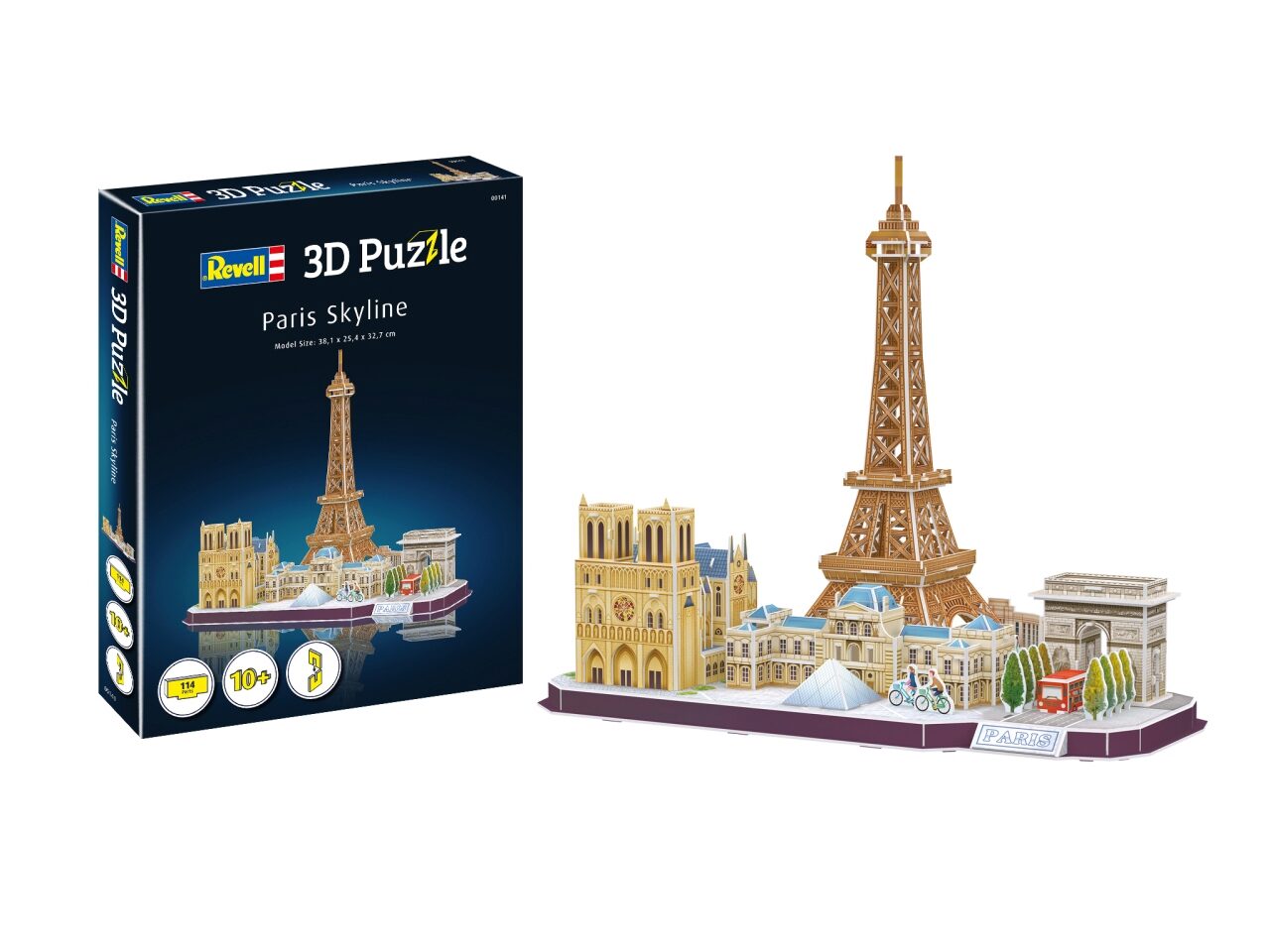 3D Puzzle Paris Skyline