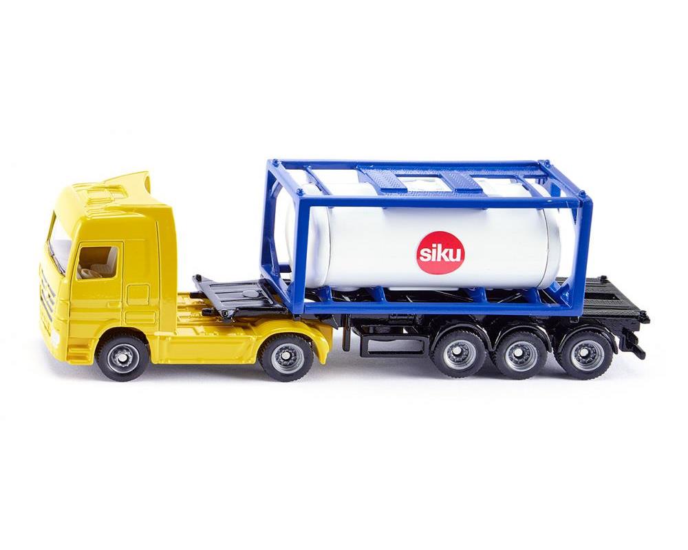 LKW mit Tankcontainer