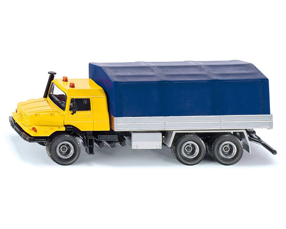 Mercedes-Benz Zetros mit Pritsche und Plane