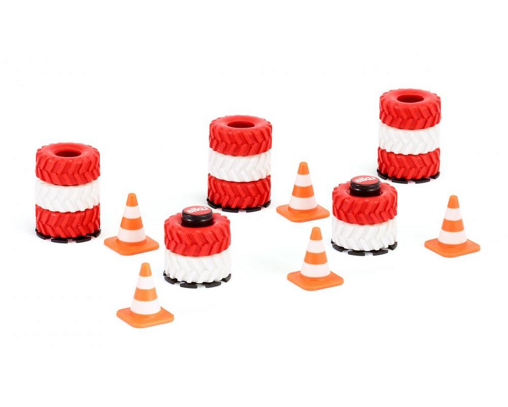 Zubehör Reifenstapel und Pylonen